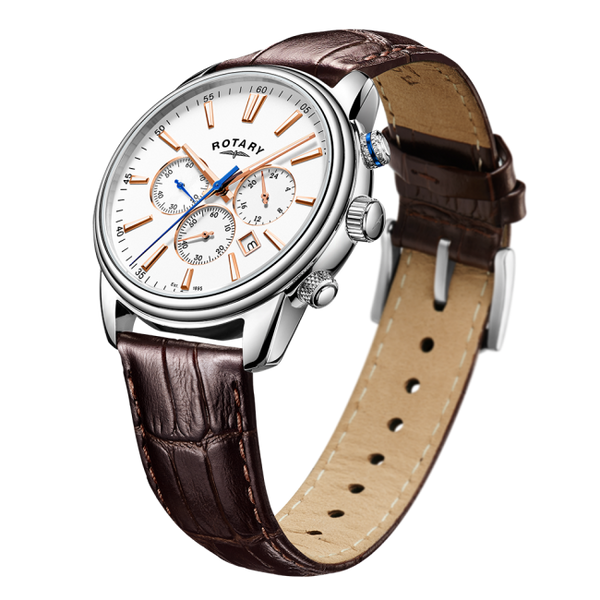 ROTARY OXFORD CHRONOGRAPH GENTS WATCH GS05083 06 Stevens Jewellers