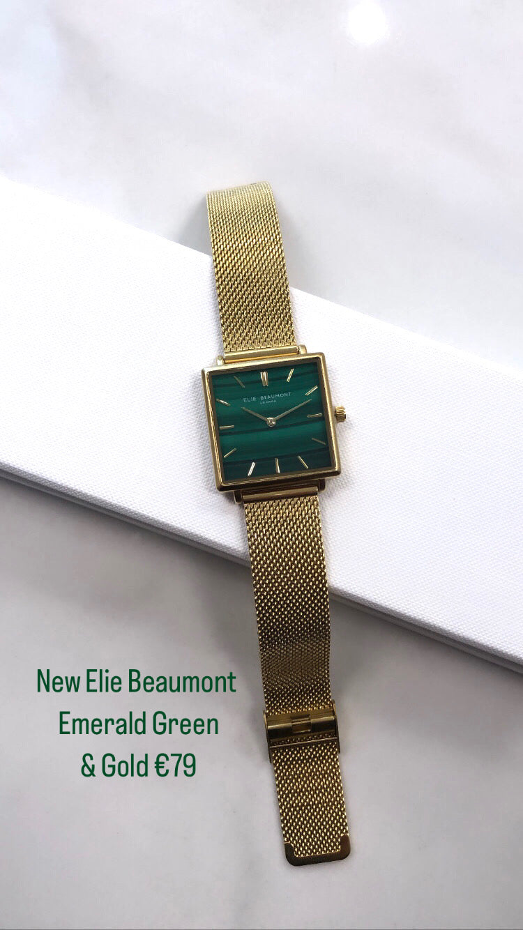 Elie Beaumont Green & Gold