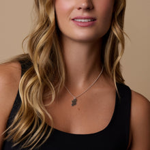 Sterling Silver Map of Ireland