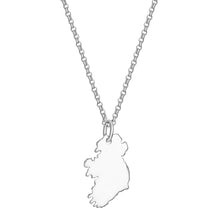 Sterling Silver Map of Ireland