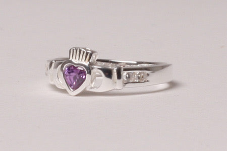 February - Amethyst Dark Purple