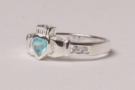 March - Aquamarine Light Blue