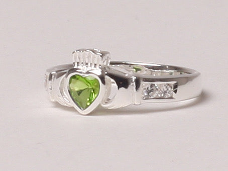 August - Peridot Lime Green