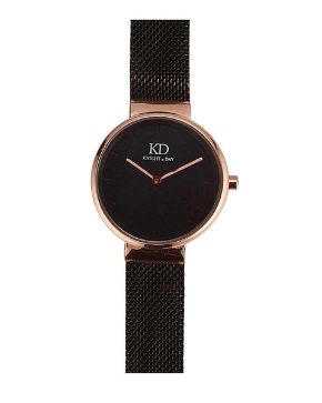 BLACK MESH BAND WATCH