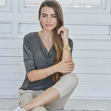 CO88 “Enjoy the little things” Closed Bangle- Silver