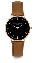 Elie Beaumont Oxford Large Ladies Watch - Brown Nappa Leather - Stevens Jewellers Letterkenny Donegal