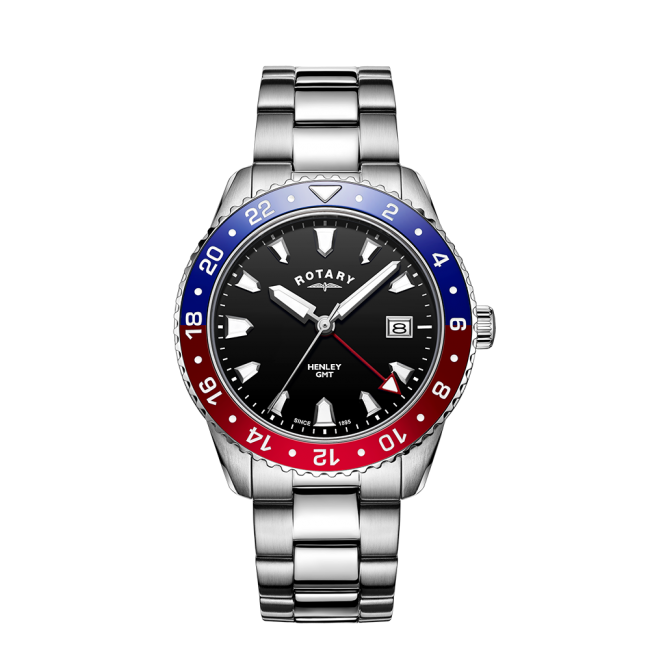 ROTARY HENLEY GMT GENTS WATCH - GB05108/30