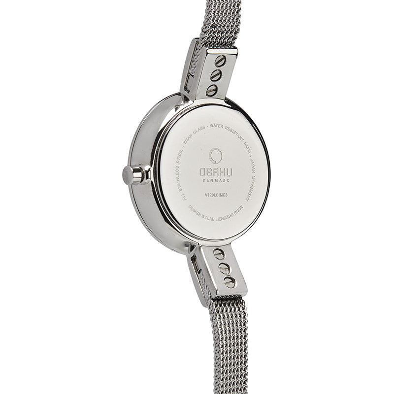 Obaku Siv Glimt Steel Women's Wristwatch - Stevens Jewellers Letterkenny Donegal