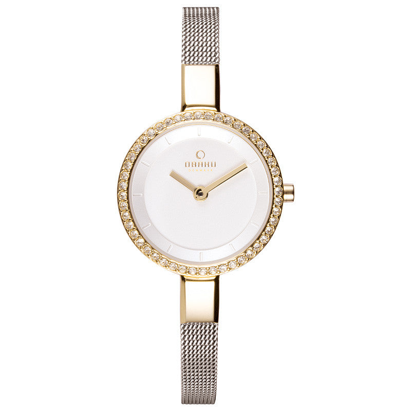 Obaku Siv Glimt Gold-Bi Women's Wristwatch - Stevens Jewellers Letterkenny Donegal