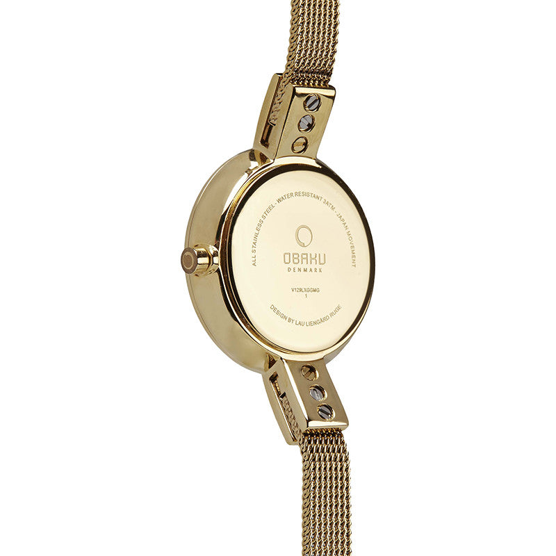 Obaku Siv Gold Women's Wristwatch - Stevens Jewellers Letterkenny Donegal