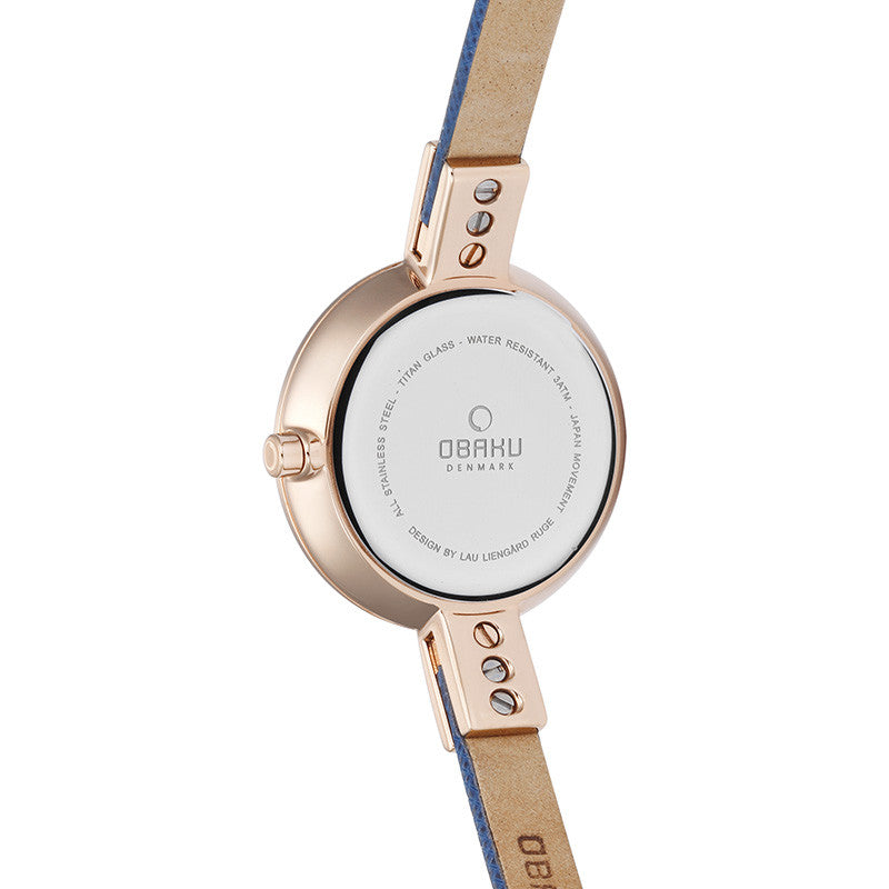 Obaku Siv Navy Women's Wristwatch - Stevens Jewellers Letterkenny Donegal