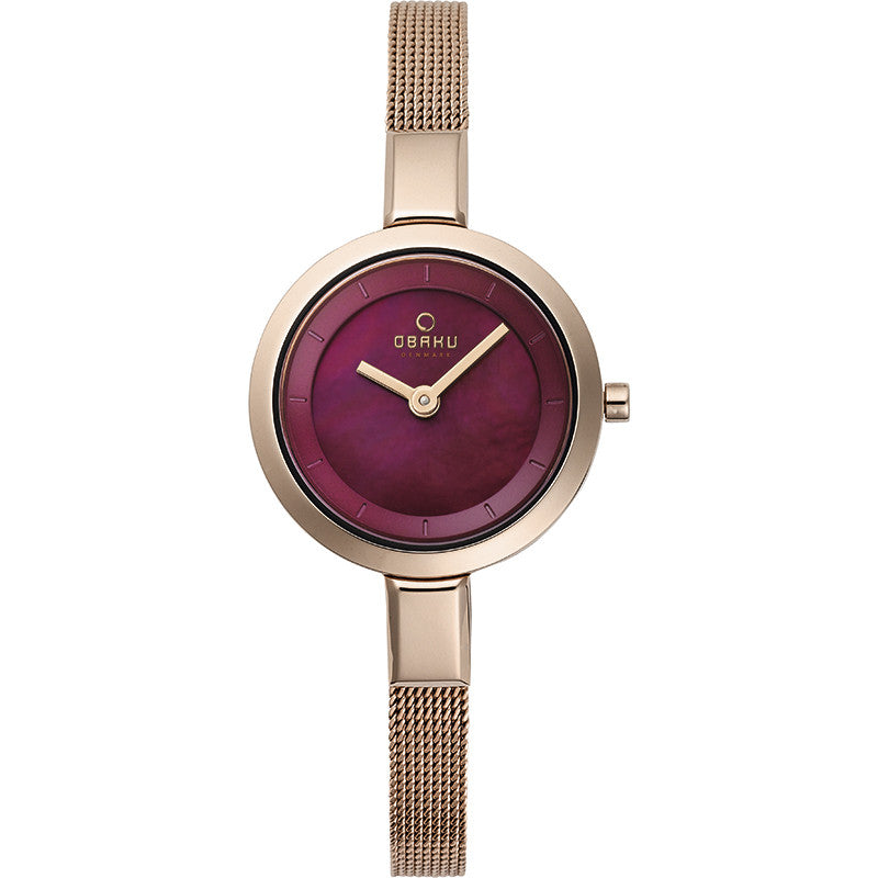 Obaku Siv Ruby Women's Wristwatch - Stevens Jewellers Letterkenny Donegal