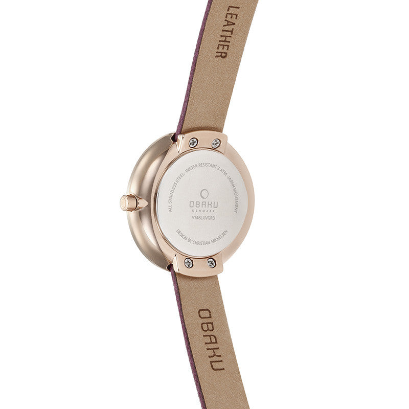 Obaku Stille Cherry Women's Wristwatch - Stevens Jewellers Letterkenny Donegal