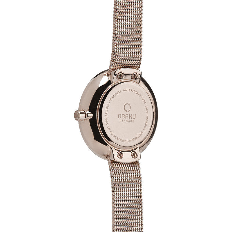Obaku Stille Rose Women's Wristwatch - Stevens Jewellers Letterkenny Donegal