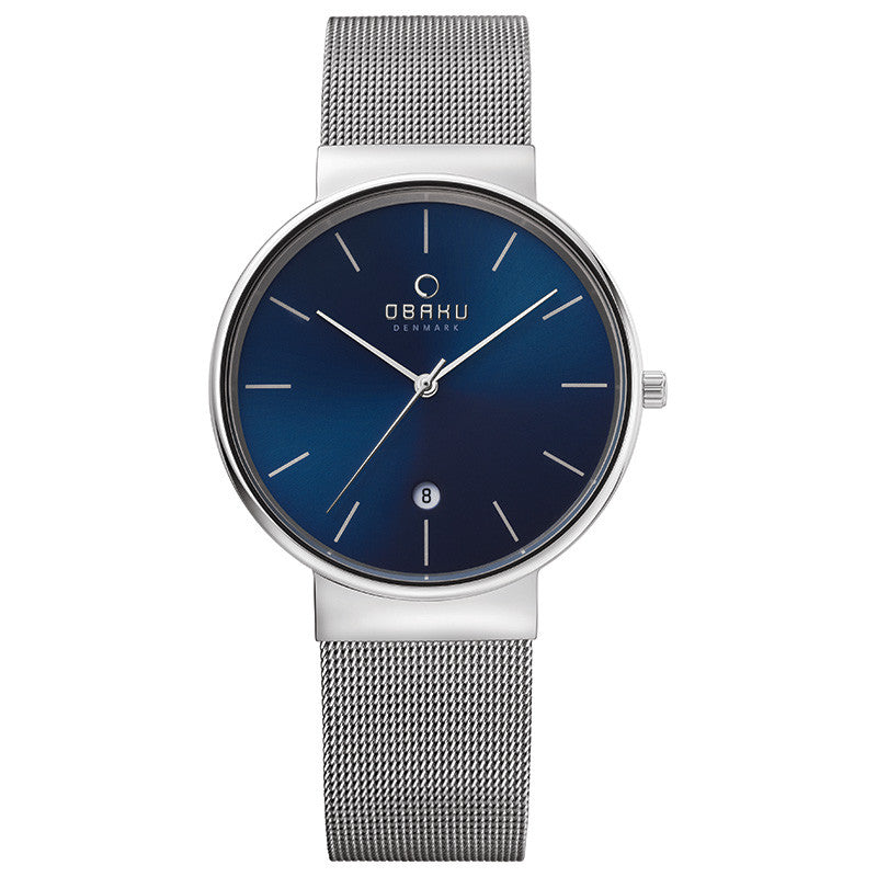 Obaku Klar Cyan Men's Wristwatch - Stevens Jewellers Letterkenny Donegal