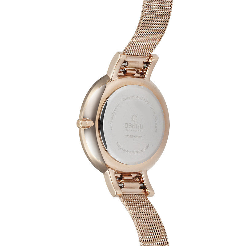 Obaku Lun Rose Women's Wristwatch - Stevens Jewellers Letterkenny Donegal