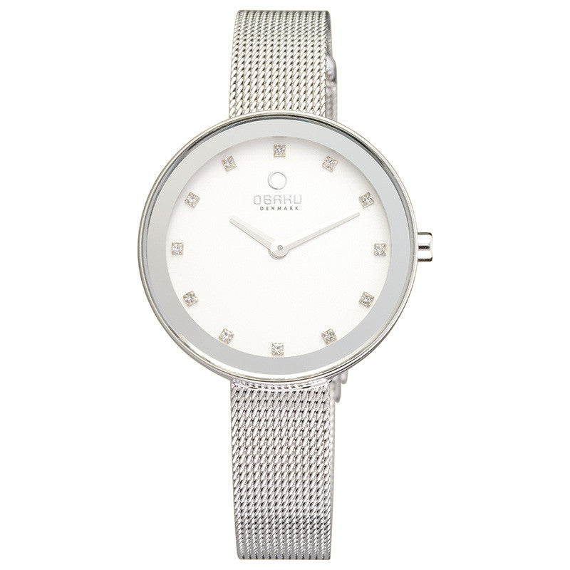 Obaku Blik Steel Women's Wristwatch - Stevens Jewellers Letterkenny Donegal