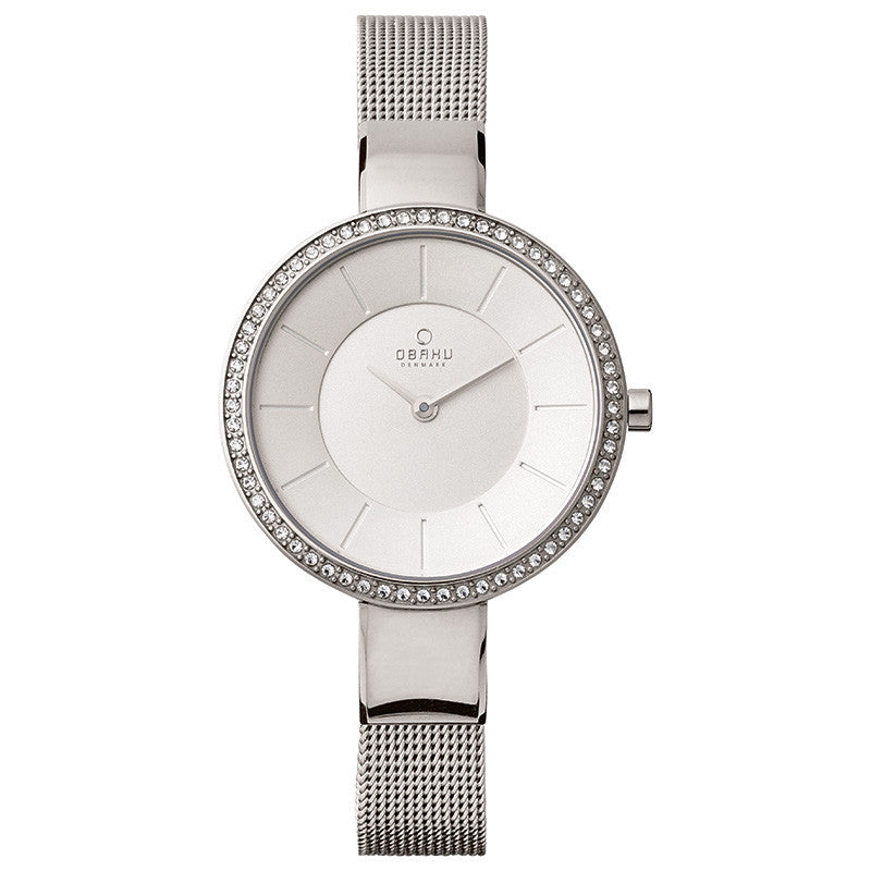 Obaku Sol Glimt Steel Women's Wristwatch - Stevens Jewellers Letterkenny Donegal