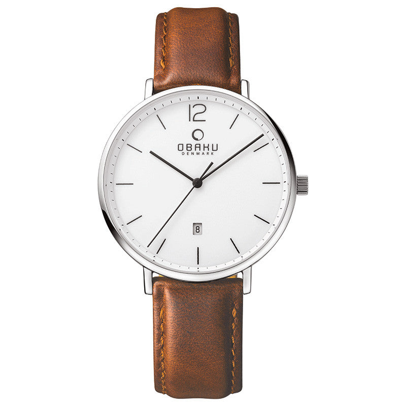 Obaku Toft Mocha Men's Wristwatch - Stevens Jewellers Letterkenny Donegal
