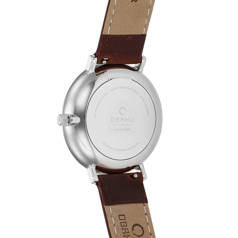 Obaku Toft Mocha Men's Wristwatch - Stevens Jewellers Letterkenny Donegal
