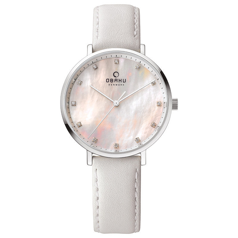 Obaku Vest Snow Women's Wristwatch - Stevens Jewellers Letterkenny Donegal