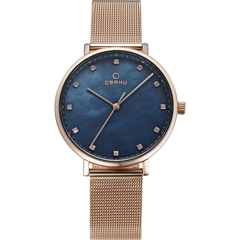 Obaku Vest Azure Women's Wristwatch - Stevens Jewellers Letterkenny Donegal