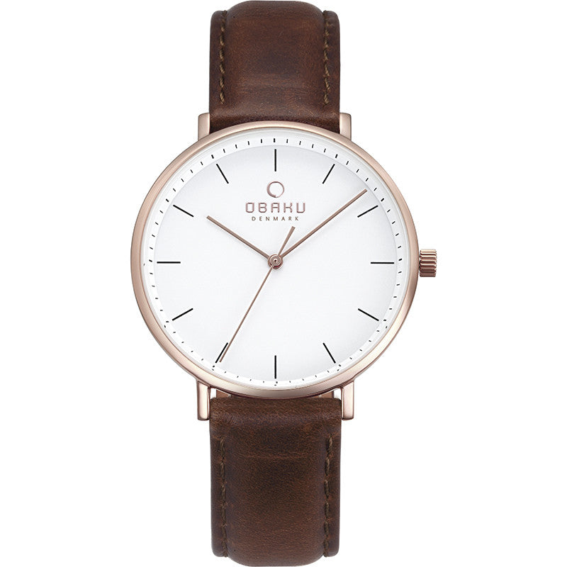 Obaku VEST - Mahogany Women's Wristwatch - Stevens Jewellers Letterkenny Donegal