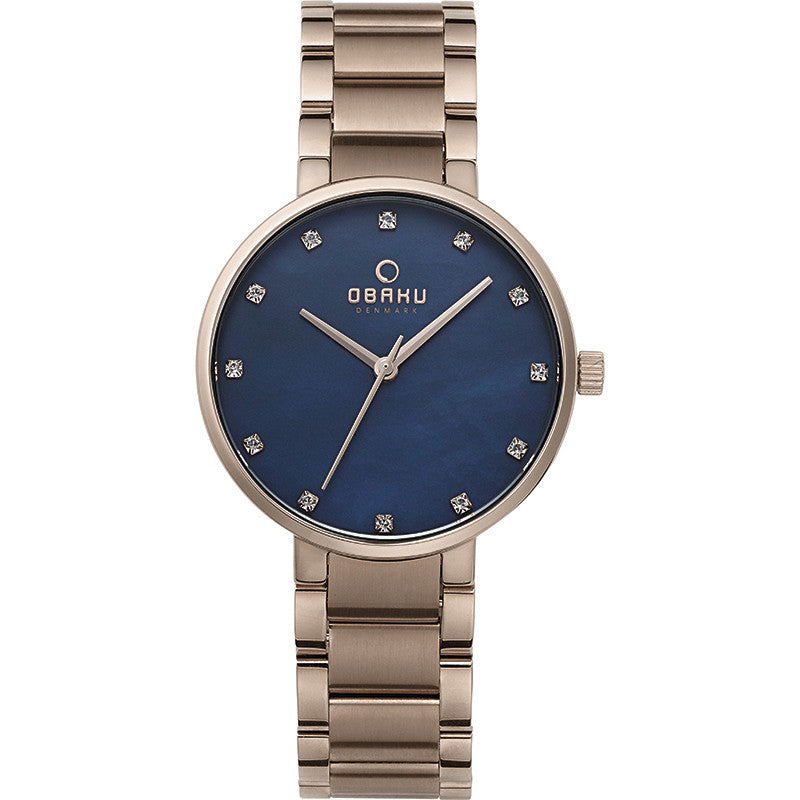 Obaku Glad Lapis Women's Wristwatch - Stevens Jewellers Letterkenny Donegal