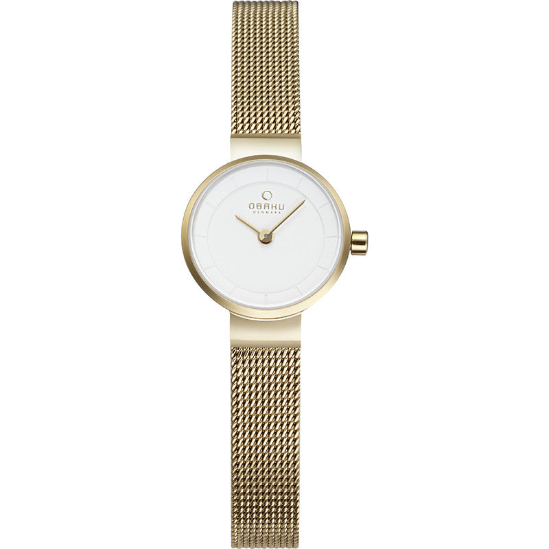 Obaku Spire Gold Women's Wristwatch - Stevens Jewellers Letterkenny Donegal