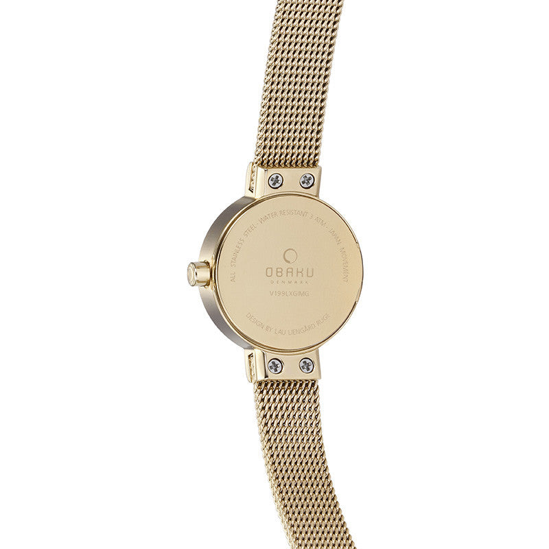 Obaku Spire Gold Women's Wristwatch - Stevens Jewellers Letterkenny Donegal