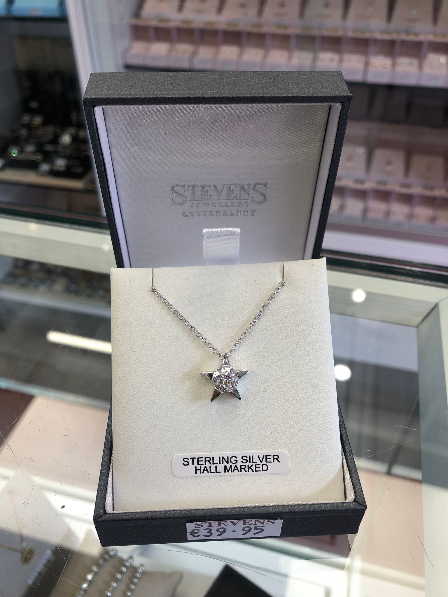 Silver Star Necklace