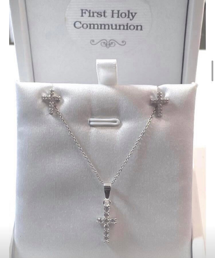 Silver Cross Set