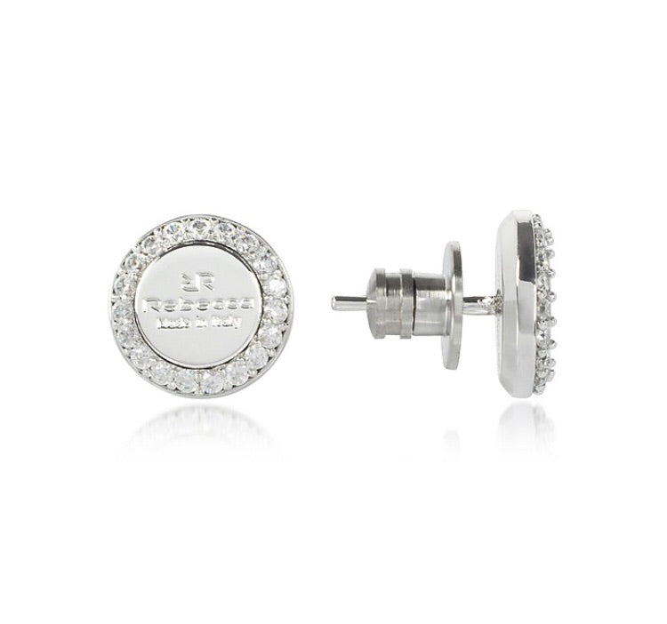 Rebecca Earrings Silver Stud - Stevens Jewellers Letterkenny Donegal